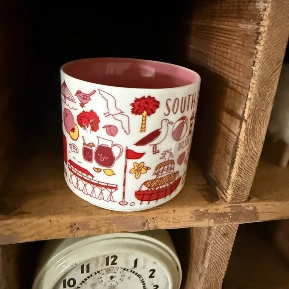 Starbucks South Carolina Souvenir Mug - Red and White Been There Series - Picture 3 of 6